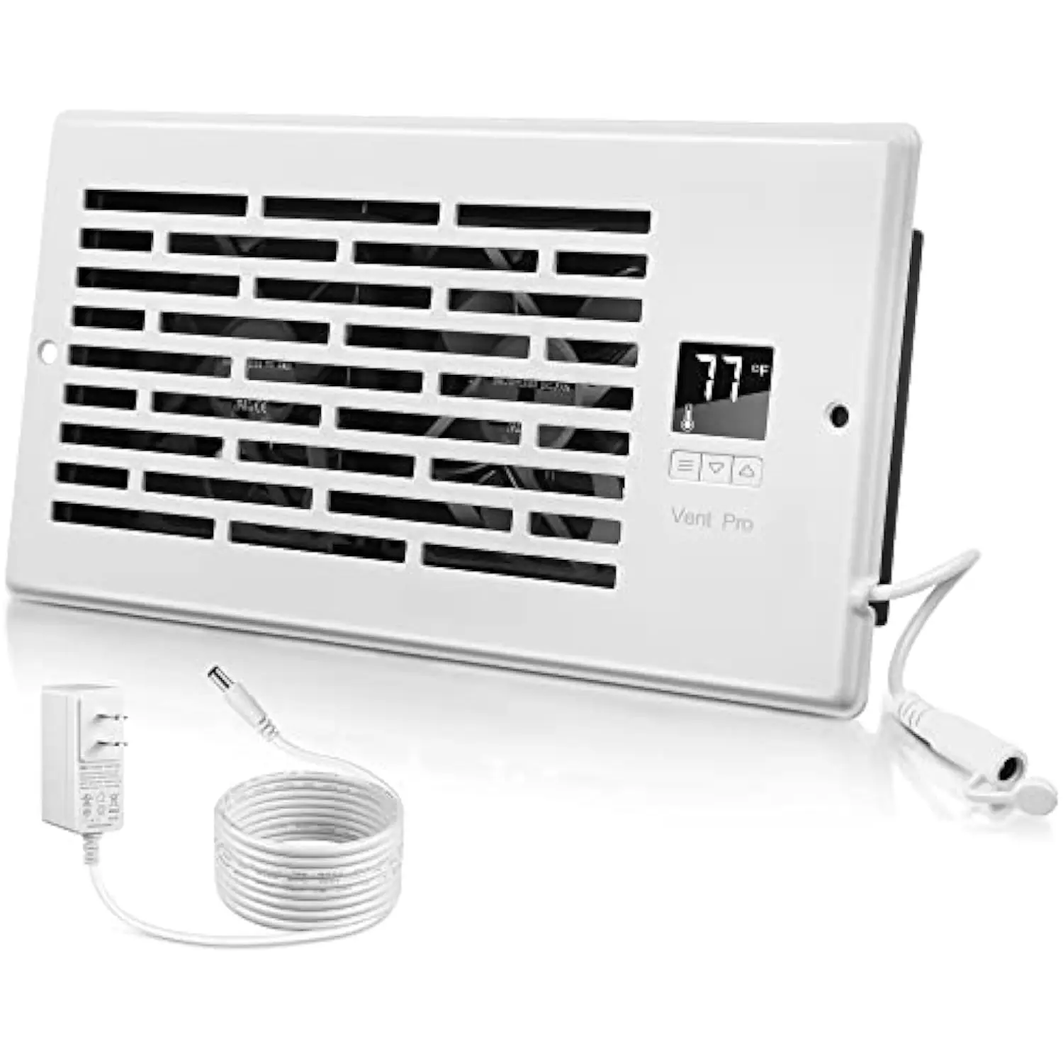 Quiet Vent Fan Booster, 4 x 10 Smart Register Booster Fan with Fan Booster and Thermostat Control, AC Vent Booster Fan, Heatin
Quiet Vent Fan Booster, 4 x 10 Smart Register Booster Fan with Fan Booster and Thermostat Control, AC Vent Booster Fan, Heatin