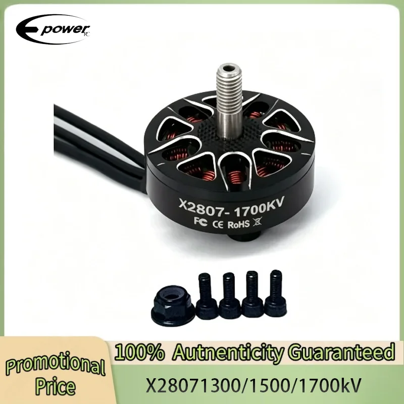 E-power X2807 2807 Motor 1300kv 4s 1500kv 1700kv 6s Brushless Motor for Fpv Freestyle 7 Inch Long Distance Lr7 Drone Diy Parts
E-power X2807 2807 Motor 1300kv 4s 1500kv 1700kv 6s Brushless Motor for Fpv Freestyle 7 Inch Long Distance Lr7 Drone Diy Parts