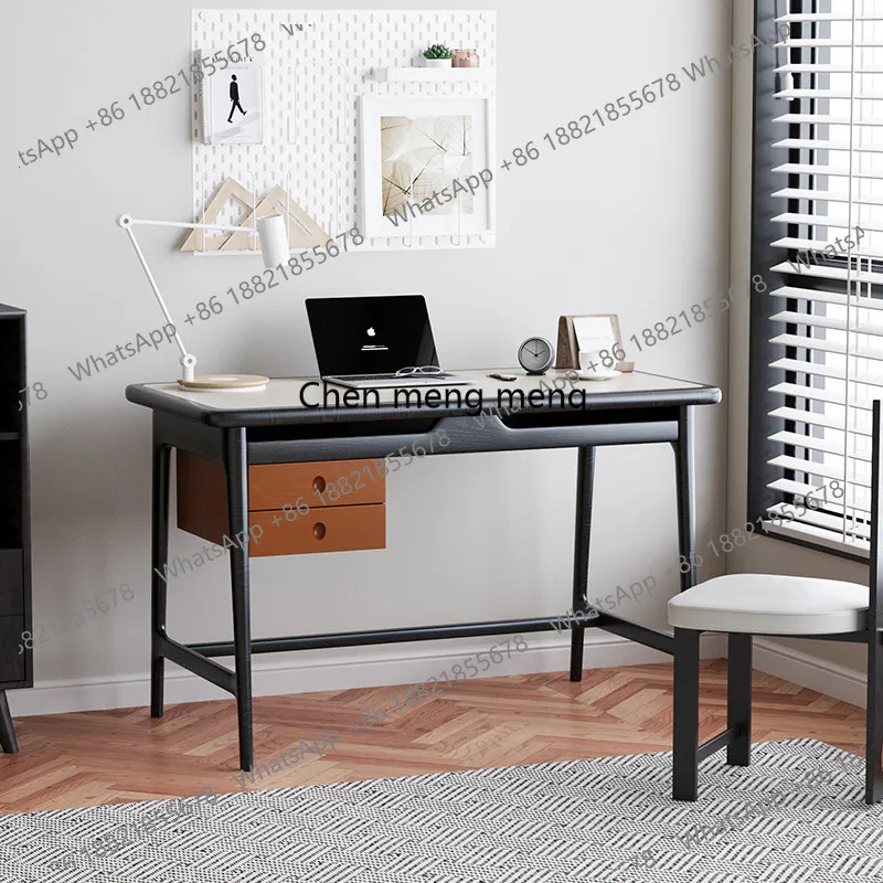 Retro style all solid wood small apartment North American ash wood home desk simple modern dresser
Retro style all solid wood small apartment North American ash wood home desk simple modern dresser