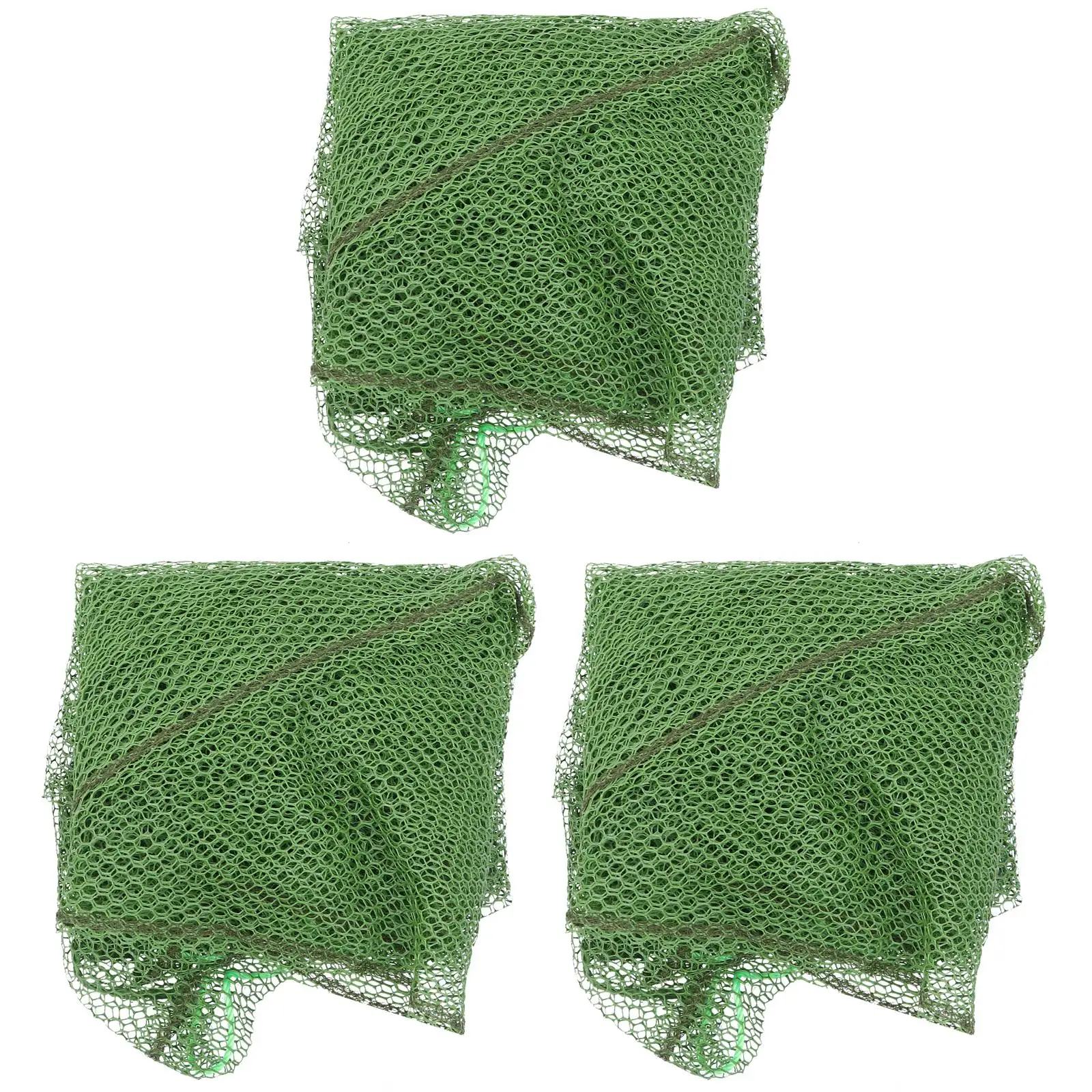 3 Pcs Nets for Fish Bag Fishnets Fishing Supplies Simple Rubberized Cloth Travel Mesh Bags 
3 Pcs Nets for Fish Bag Fishnets Fishing Supplies Simple Rubberized Cloth Travel Mesh Bags
