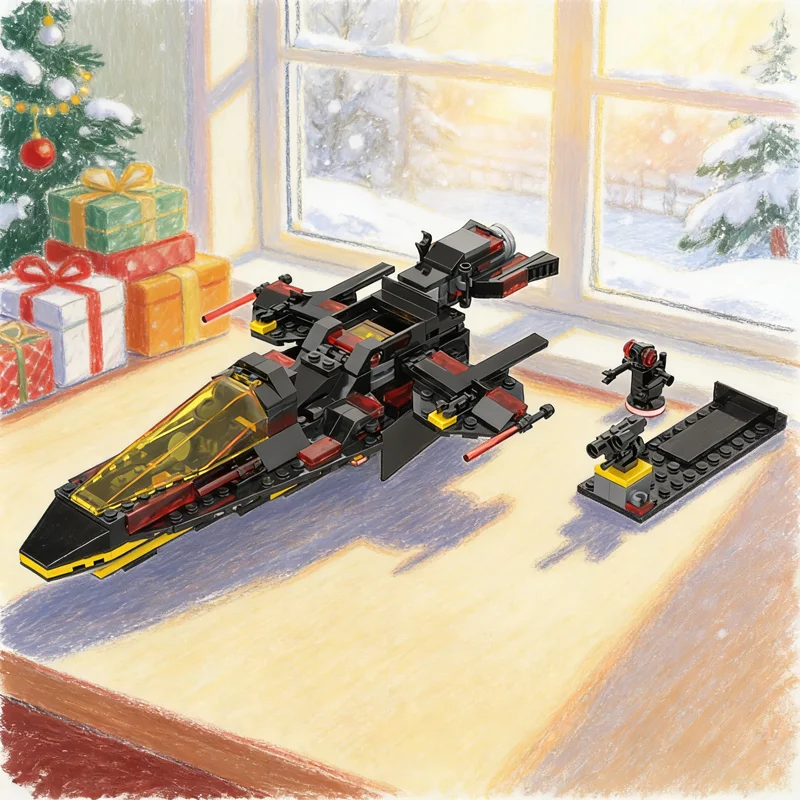 355 шт. MOC двойной разрушитель Space Blacktron I модель строительные блоки архитектура DIY сборка рождественские подарки креативные игрушки идея
355 шт. MOC двойной разрушитель Space Blacktron I модель строительные блоки архитектура DIY сборка рождественские подарки креативные игрушки идея