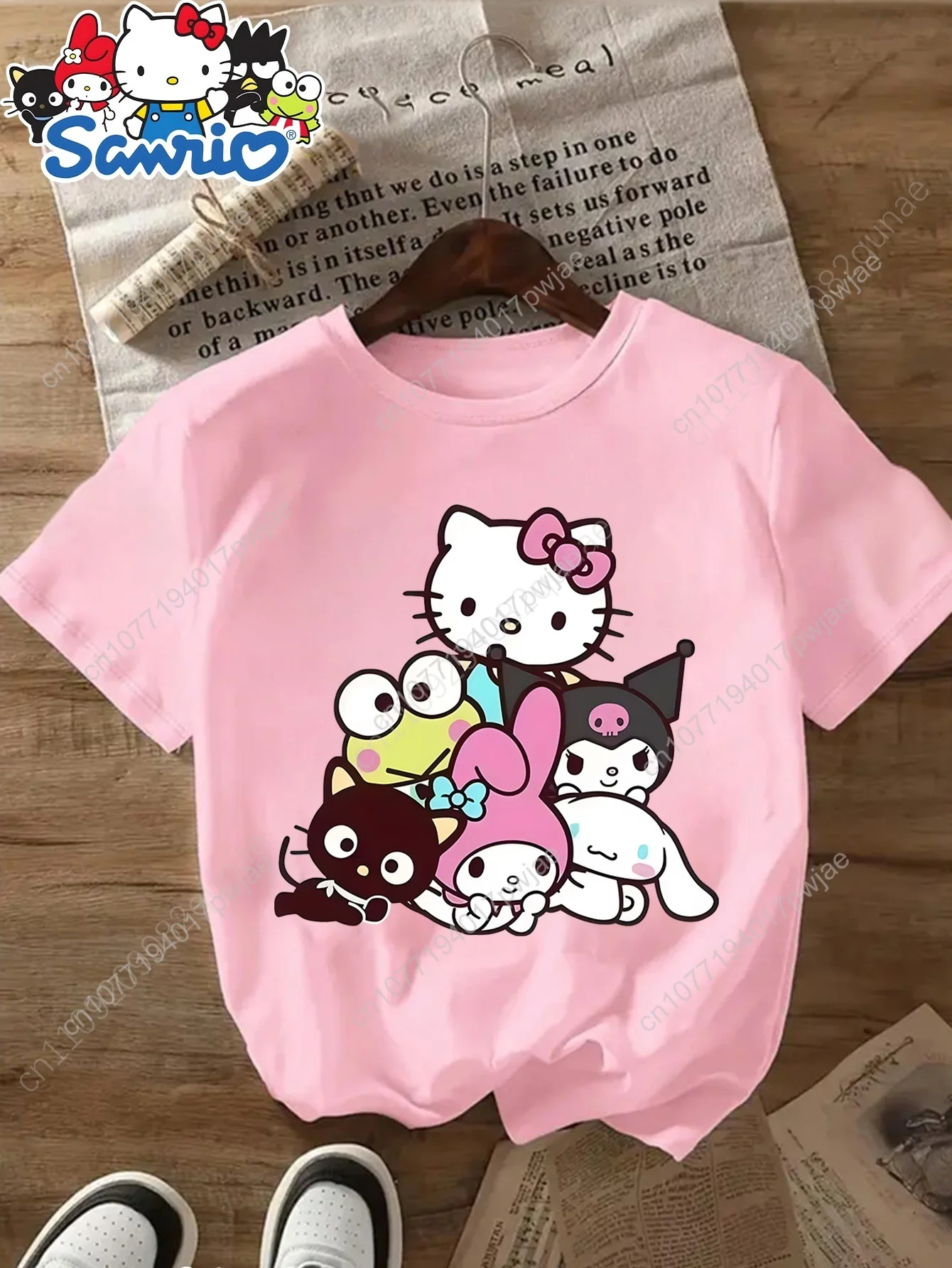Sanrio Women's Short-Sleeve T-Shirts — Hello Kitty, My Melody Kuromi Keroppi Designs
Sanrio Women's Short-Sleeve T-Shirts — Hello Kitty, My Melody Kuromi Keroppi Designs