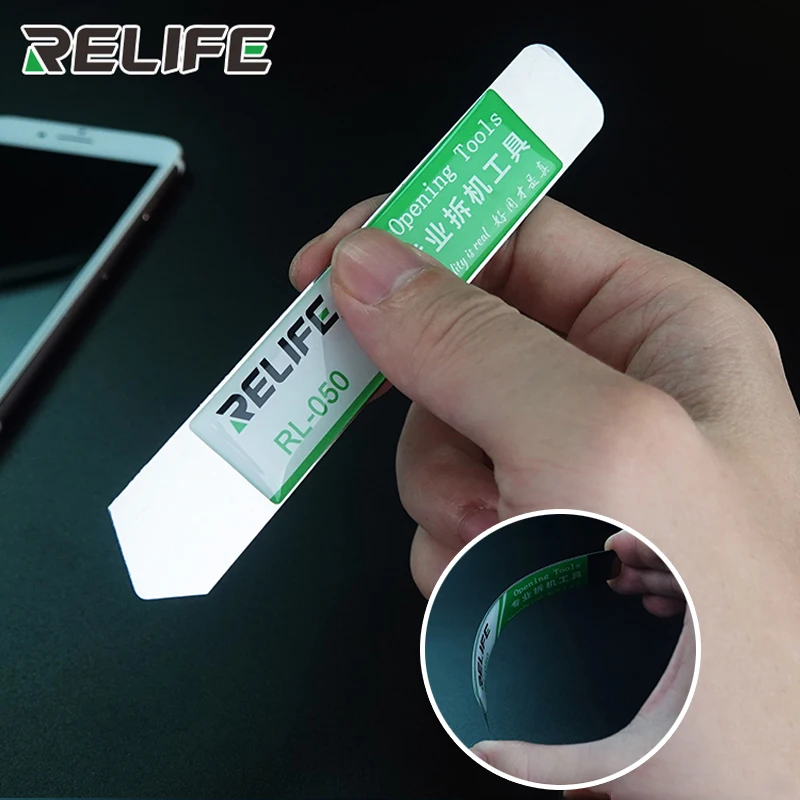 RELIFE RL-050 Metal Ultra-Thin Professional Opening Tools for Mobile Phone Maintenance LCD Screen Repair Disassembly Tools
RELIFE RL-050 Metal Ultra-Thin Professional Opening Tools for Mobile Phone Maintenance LCD Screen Repair Disassembly Tools