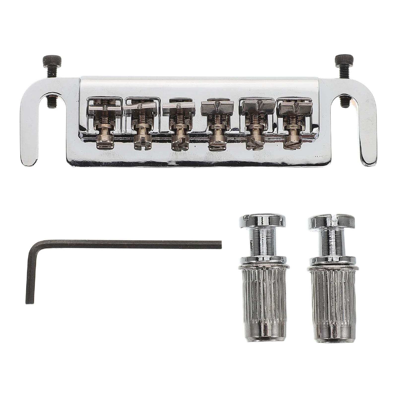 Electric Guitar Bridge Tailpiece Silver Color Repair Tremolo Parts Saddle Screws Hardware Replacement Accessories
Electric Guitar Bridge Tailpiece Silver Color Repair Tremolo Parts Saddle Screws Hardware Replacement Accessories