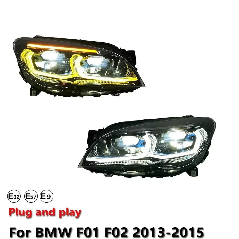 KQX Car Accessories LED Headlight Light For BMW F01 F02 2013-2015 DRL Projector Front Headlamp Brake Turn Signal Lamp Plug and P
KQX Car Accessories LED Headlight Light For BMW F01 F02 2013-2015 DRL Projector Front Headlamp Brake Turn Signal Lamp Plug and P
