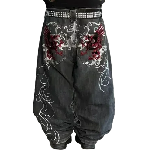 Y2k Baggy Harajuku Retro Hip Hop Woman Jeans Cargo Pants Women Clothing Embroidery Trousers Streetwear Ladies for Women
Y2k Baggy Harajuku Retro Hip Hop Woman Jeans Cargo Pants Women Clothing Embroidery Trousers Streetwear Ladies for Women