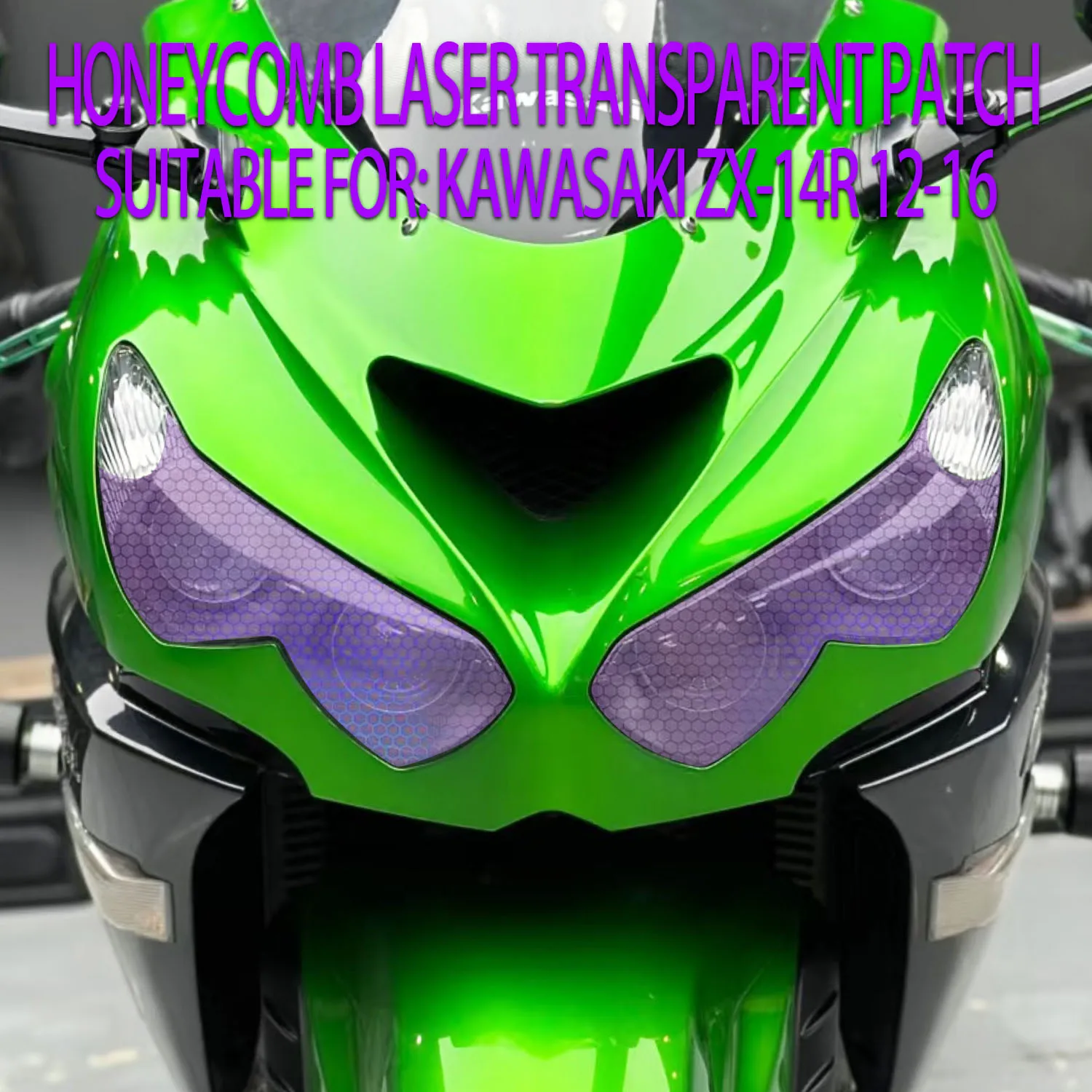 For Kawasaki ZX-14R 12-16 Headlight Decorative Honeycomb Laser Light Protector
For Kawasaki ZX-14R 12-16 Headlight Decorative Honeycomb Laser Light Protector