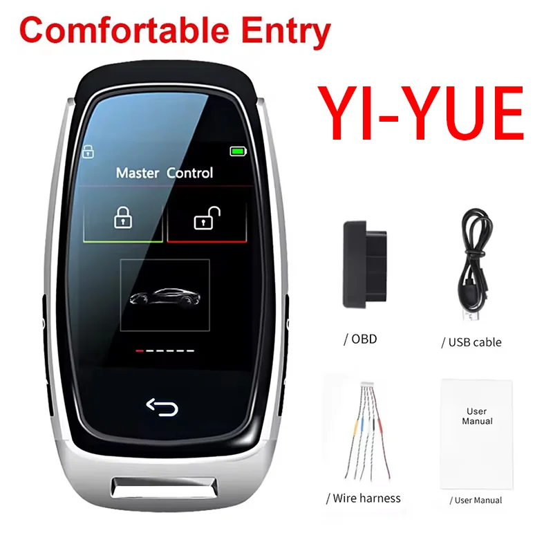 CF920 Modified Universal Remote Display Smart LCD Key Comfortable Entry Auto Lock Keyless Go For Audi/BMW/Ford/Mazda/Toyota/KIA
CF920 Modified Universal Remote Display Smart LCD Key Comfortable Entry Auto Lock Keyless Go For Audi/BMW/Ford/Mazda/Toyota/KIA