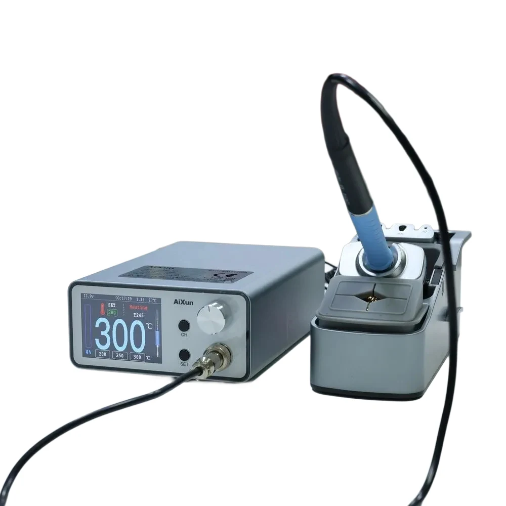 T3A Intelligent Soldering Station Lead Free Electric Motherboard Repair Precision Motherboard Repair Smart Soldering Station
T3A Intelligent Soldering Station Lead Free Electric Motherboard Repair Precision Motherboard Repair Smart Soldering Station