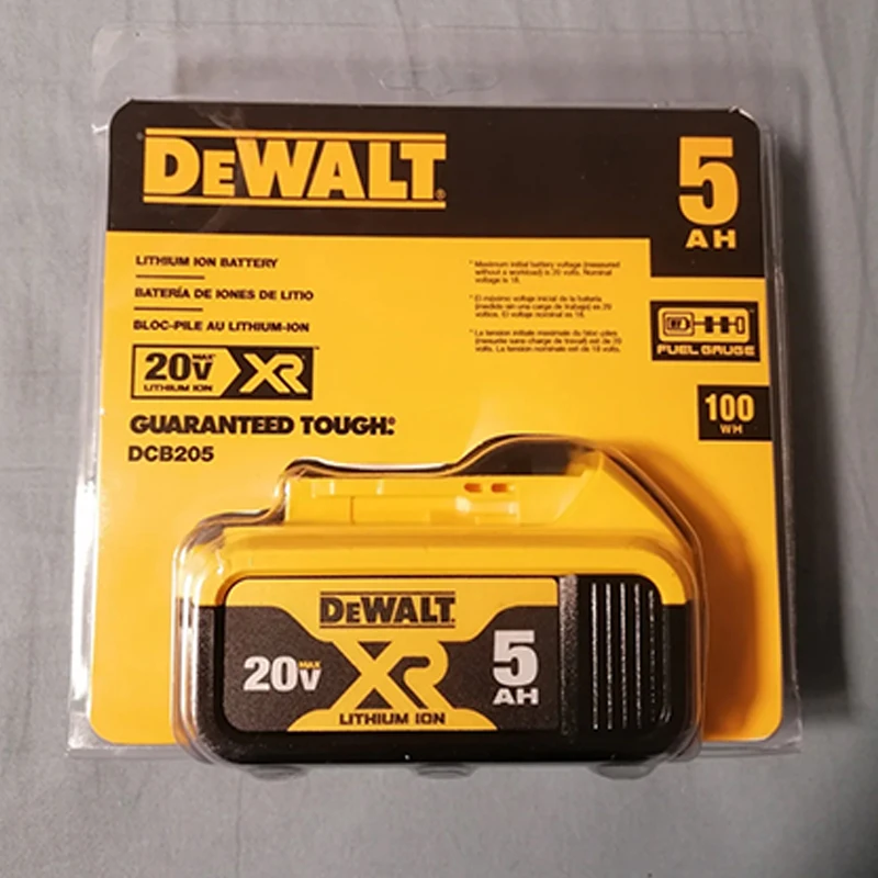 100% Genuine Dewalt 20V Battery, 2AH 5AH 6AH Rechargeable Lithium Ion Battery, Dewalt DCB200 Power Tool Replacement Battery
100% Genuine Dewalt 20V Battery, 2AH 5AH 6AH Rechargeable Lithium Ion Battery, Dewalt DCB200 Power Tool Replacement Battery