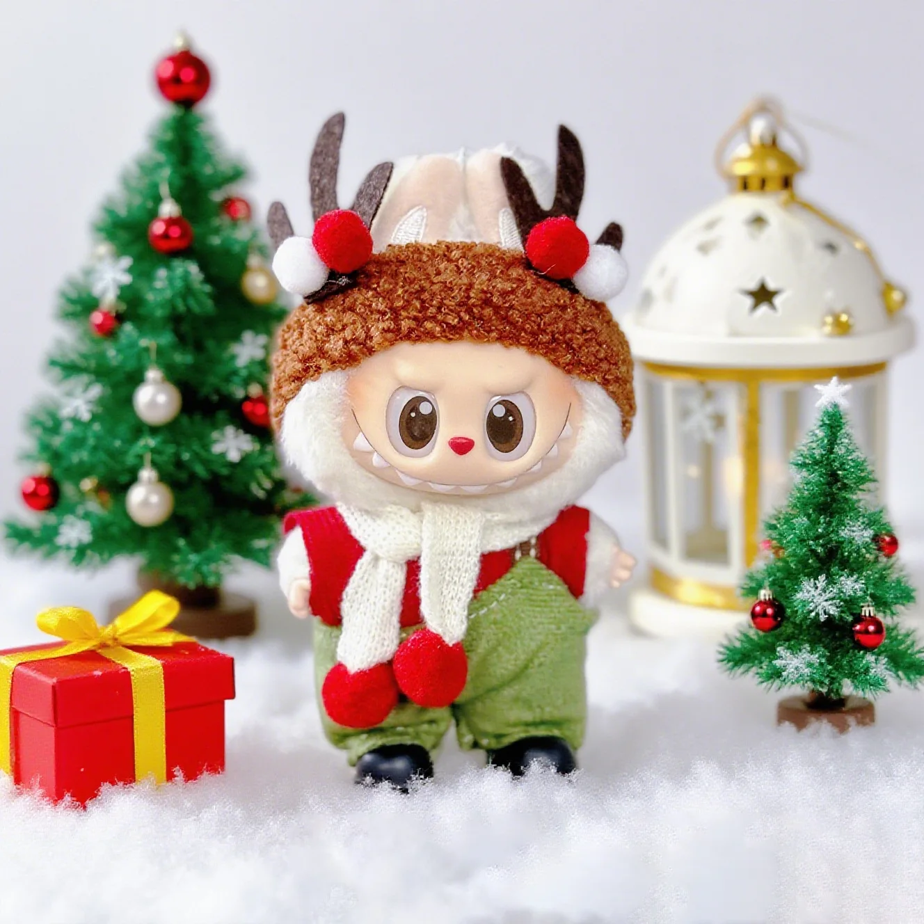 17cm Cute Mini Plush Doll'S Clothes Outfit Accessories For Korea Kpop Exo Labubu Idol Dolls Christmas Knitted Sweater Kid Gift
17cm Cute Mini Plush Doll'S Clothes Outfit Accessories For Korea Kpop Exo Labubu Idol Dolls Christmas Knitted Sweater Kid Gift
