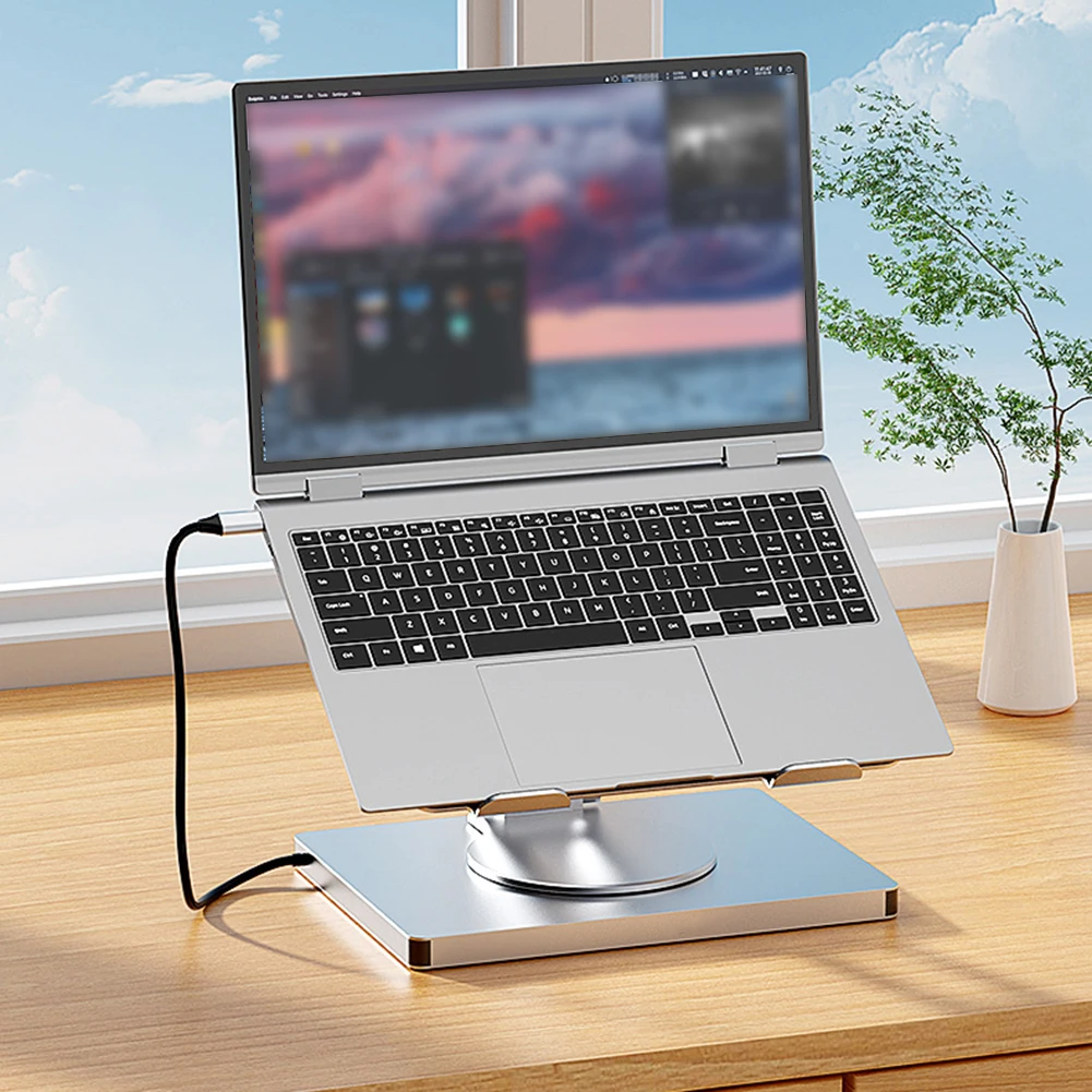 Laptop Stand Docking Station Type C Ten In One 4k60hz Mesh Port Rotating Folding Stand Docking Station
Laptop Stand Docking Station Type C Ten In One 4k60hz Mesh Port Rotating Folding Stand Docking Station
