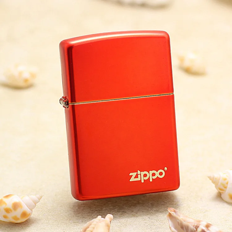 Genuine Zippo Red ice matte finish oil lighter copper windproof Kerosene lighters Gift with anti-counterfeiting code
Genuine Zippo Red ice matte finish oil lighter copper windproof Kerosene lighters Gift with anti-counterfeiting code
