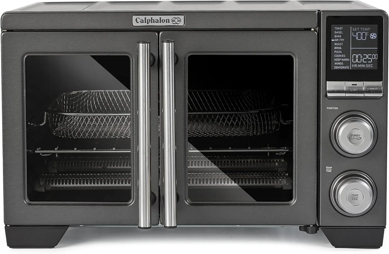 High Performance Countertop French Door Air Fryer Oven 11 in 1 Convection Oven
High Performance Countertop French Door Air Fryer Oven 11 in 1 Convection Oven