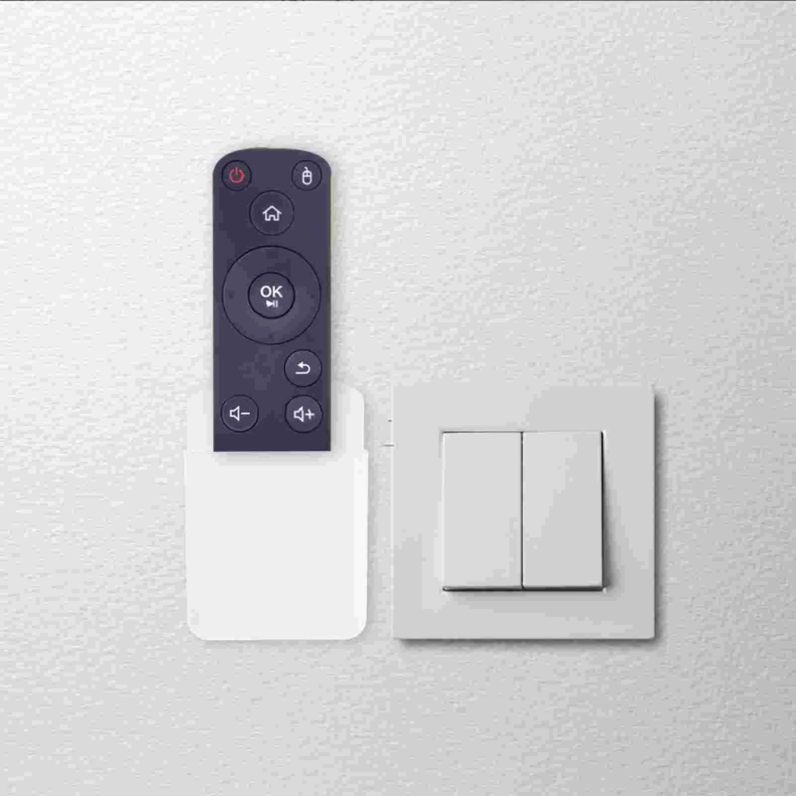 4 Pcs Remote Control Holder Mounted Air Conditioner Controller Stand ganizer Self Adhesive Plastic Case White
4 Pcs Remote Control Holder Mounted Air Conditioner Controller Stand ganizer Self Adhesive Plastic Case White