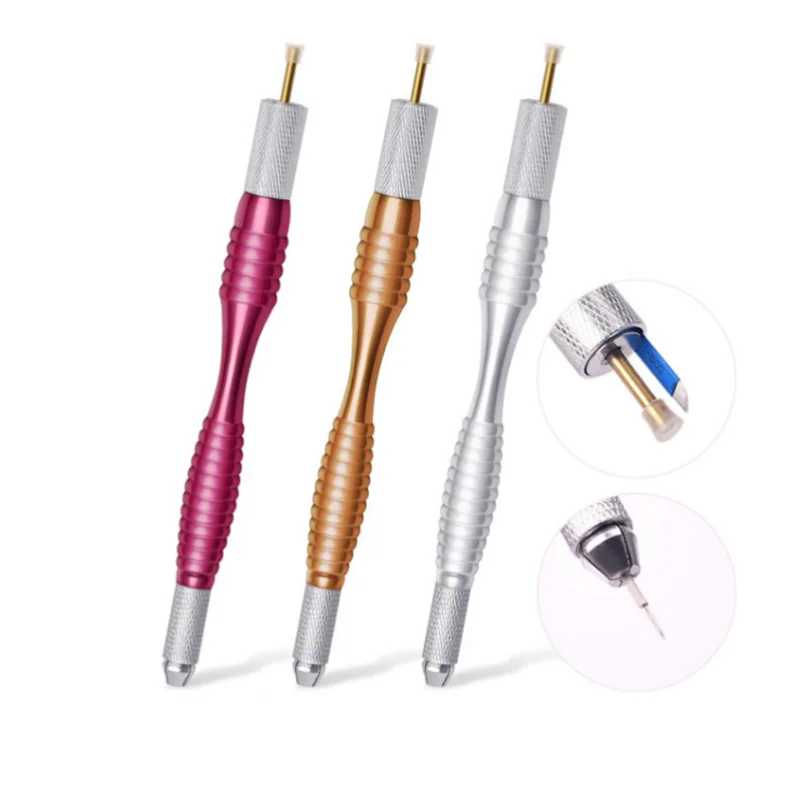 Double Head Permanent Makeup Eyebrow Microblading Pen Tattoo Machine Manual Blade Gun Lips Eyebrow Machine Dermografo Micropigme
Double Head Permanent Makeup Eyebrow Microblading Pen Tattoo Machine Manual Blade Gun Lips Eyebrow Machine Dermografo Micropigme