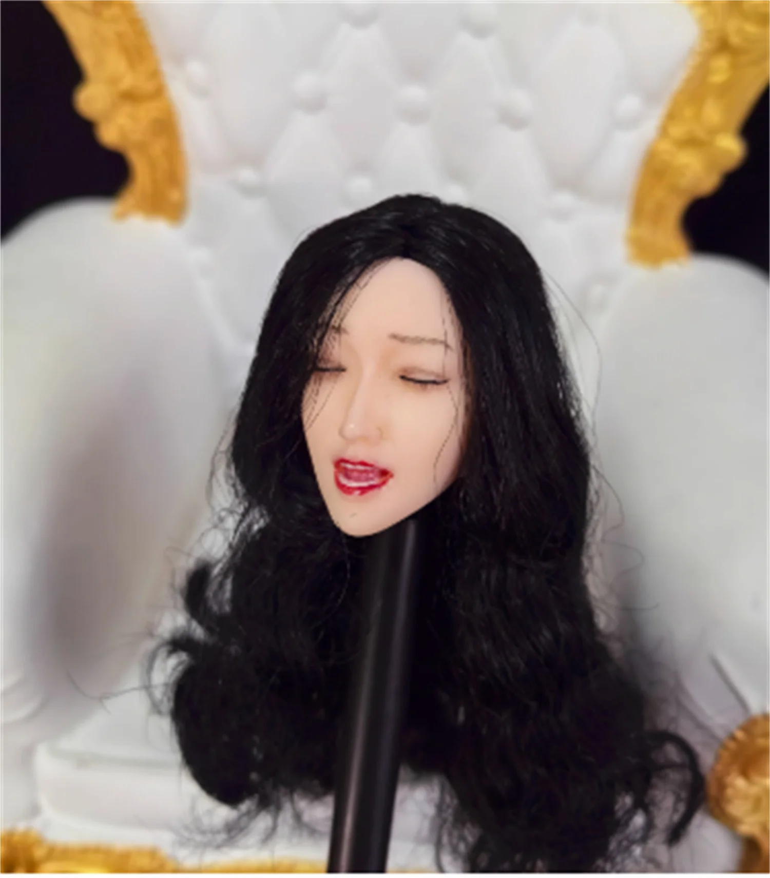 1/6 Scale head Sculpt Female Curls Hair Expression Beauty Model toys Fit 12'' Tbleague Phicen Figure Body Figure Body
1/6 Scale head Sculpt Female Curls Hair Expression Beauty Model toys Fit 12'' Tbleague Phicen Figure Body Figure Body