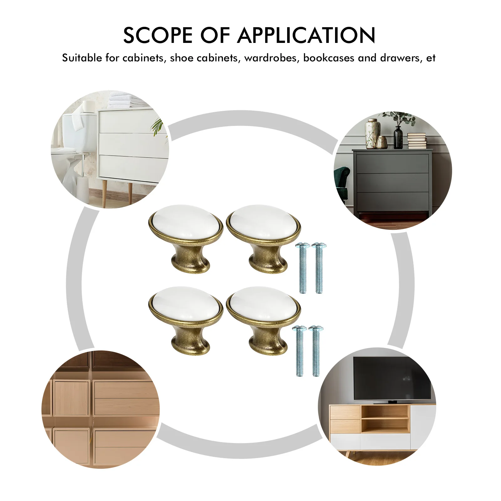 4 Pcs Zinc Alloy Handle Drawer Cabinet Door Handles Modern Knob Decorative Knobs Cupboard niture Pull
4 Pcs Zinc Alloy Handle Drawer Cabinet Door Handles Modern Knob Decorative Knobs Cupboard niture Pull
