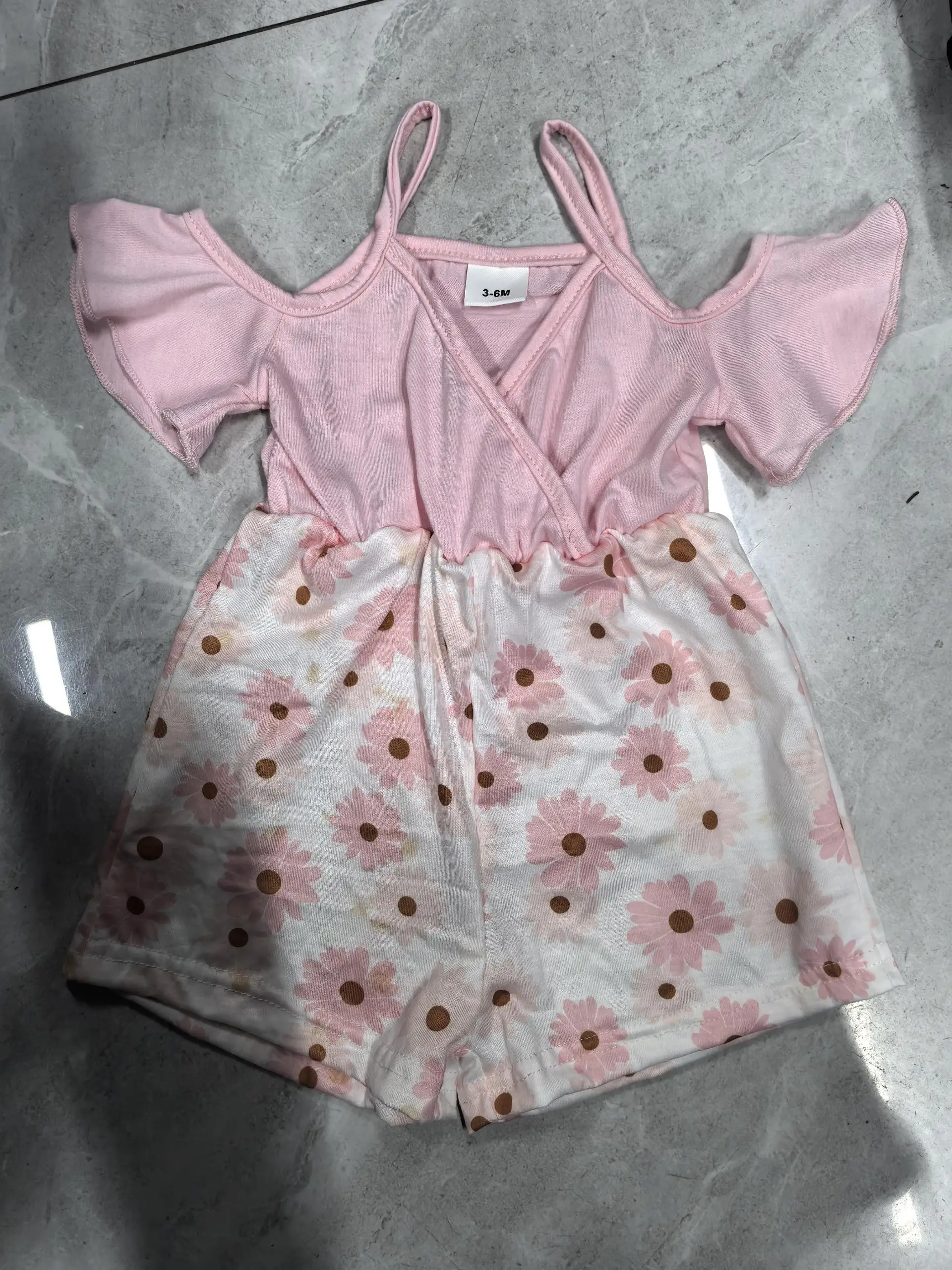 Toddler Baby Girl Flower Overalls Cold Shoulder Short Sleeve Shorts Jumpsuit Cute Summer Clothes
Toddler Baby Girl Flower Overalls Cold Shoulder Short Sleeve Shorts Jumpsuit Cute Summer Clothes