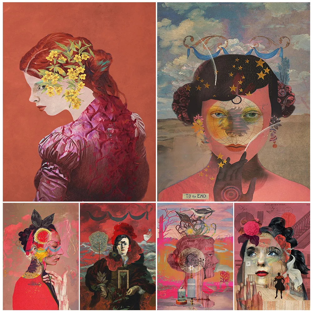 Abstract Girl Woman Portrait Vintage Poster Wall Art Canvas Painting Home Decor Posters Wall Pictures For Living Room Unframed
Abstract Girl Woman Portrait Vintage Poster Wall Art Canvas Painting Home Decor Posters Wall Pictures For Living Room Unframed