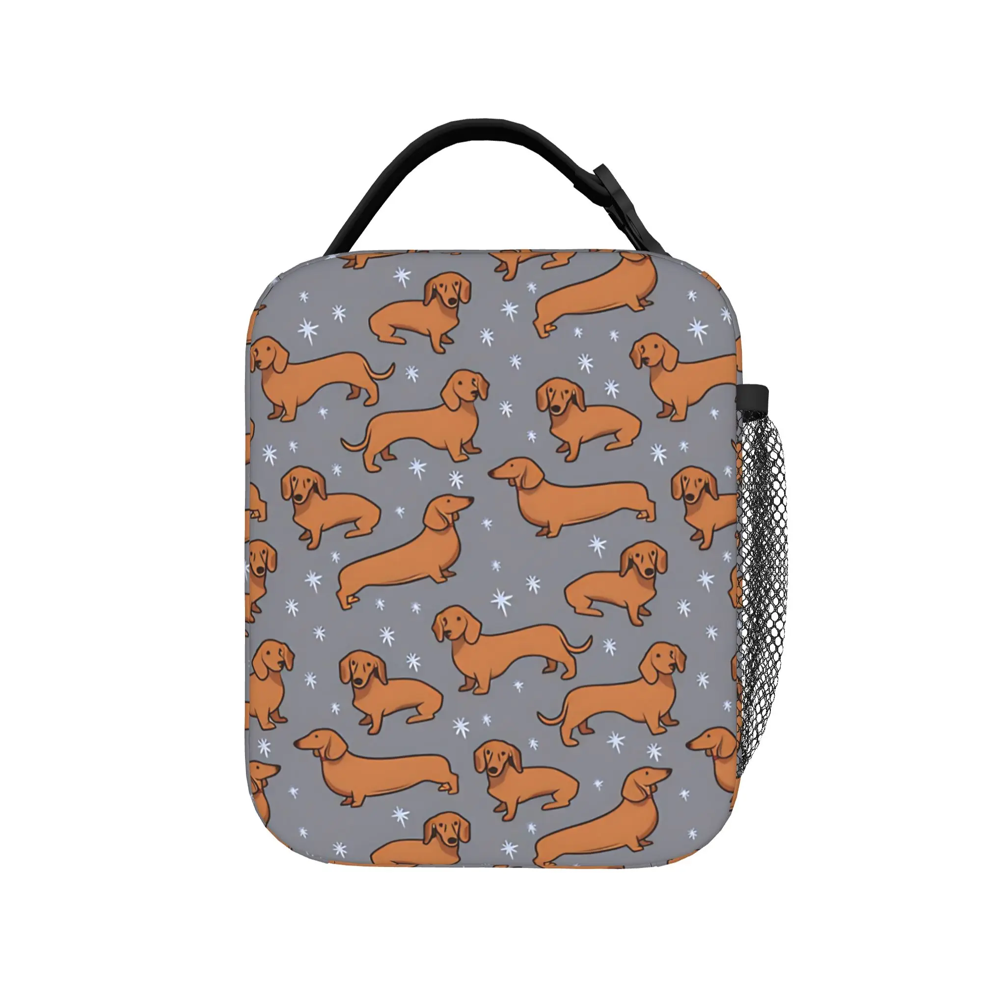 Cute Dachshund Dog Pattern Lunch Bag Office Portable Zipper Tote Food Bags For Child Oxford Print Cooler Bag
Cute Dachshund Dog Pattern Lunch Bag Office Portable Zipper Tote Food Bags For Child Oxford Print Cooler Bag