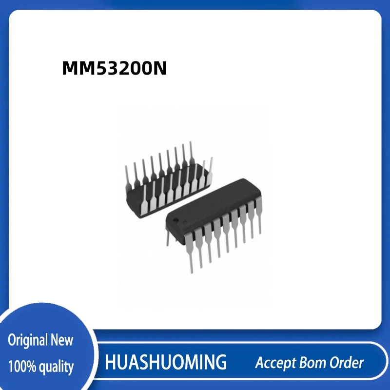 5Pcs/Lot NEW MM53200N MM53200 53200N DIP-18
5Pcs/Lot NEW MM53200N MM53200 53200N DIP-18