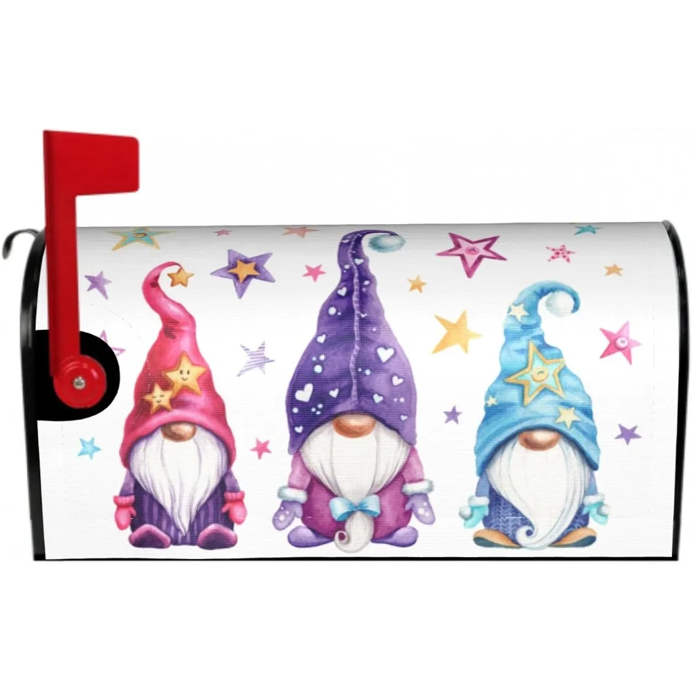 Magic Gnomes Mailbox Cover Magnetic Standard Size 21"x18" Mailbox Covers Waterproof Mailbox Wraps Post Letter Box Decor
Magic Gnomes Mailbox Cover Magnetic Standard Size 21"x18" Mailbox Covers Waterproof Mailbox Wraps Post Letter Box Decor