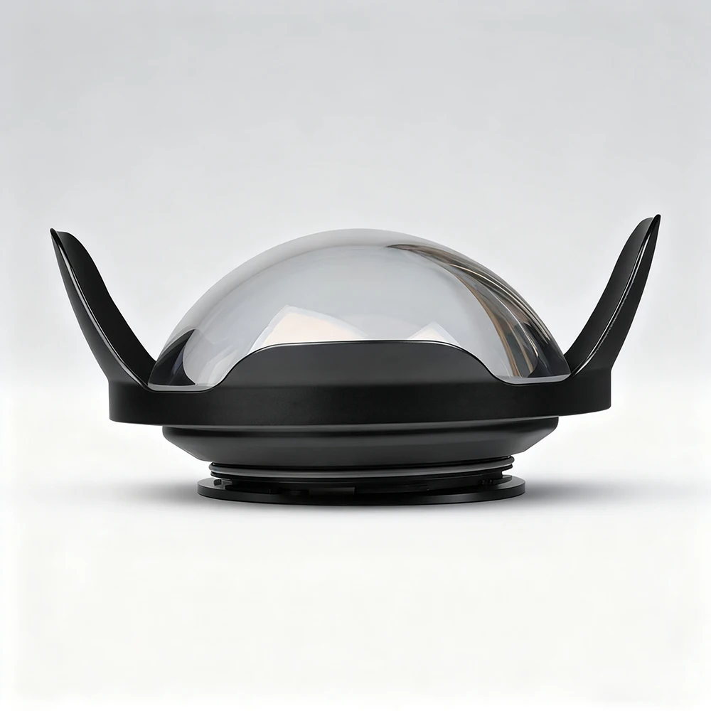 Optical glass 180mm 8 inch wide-angle cover universal Seafrogs aluminum alloy waterproof shell
Optical glass 180mm 8 inch wide-angle cover universal Seafrogs aluminum alloy waterproof shell