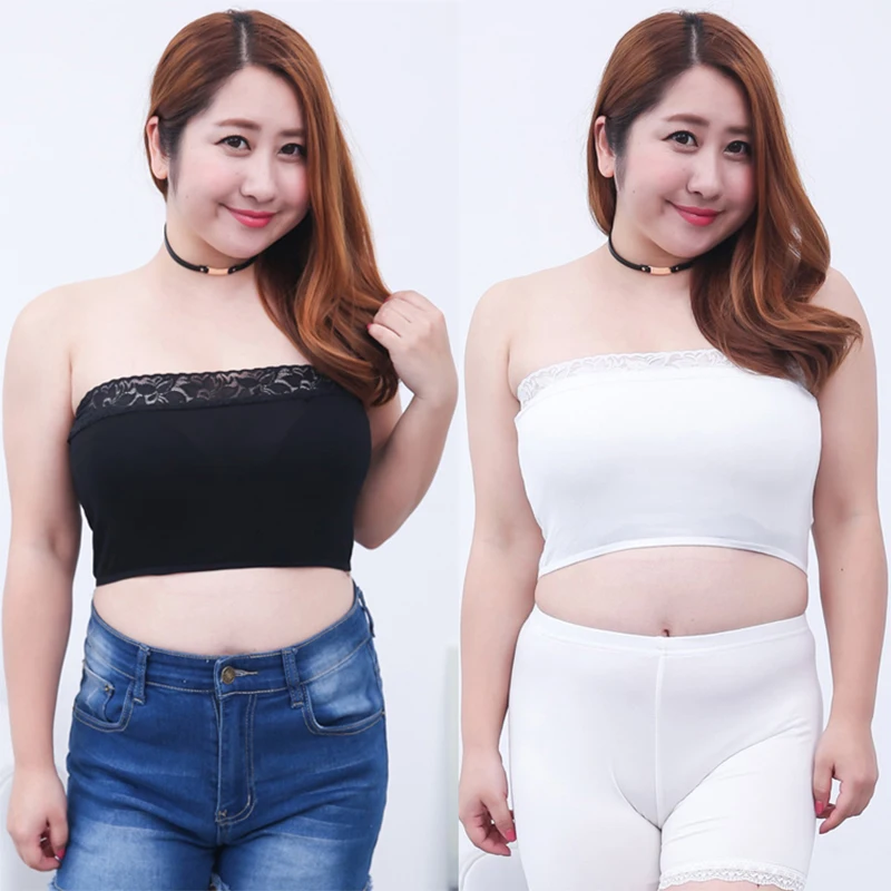 Women's Tube Top Large Size Sexy Lace Thin Modal Cotton Strapless Bra Without Bones Without Straps Plus Size Tube Tops Underwear
Women's Tube Top Large Size Sexy Lace Thin Modal Cotton Strapless Bra Without Bones Without Straps Plus Size Tube Tops Underwear
