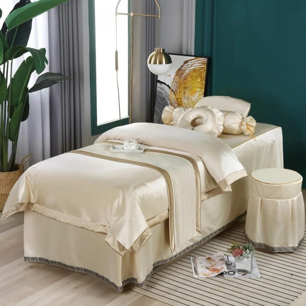 Massage Table Sheet Beauty Bed Cover 7pcs Set High-Grade Beauty Bedspreads Beauty Salon Bedskirt Massage Therapy
Massage Table Sheet Beauty Bed Cover 7pcs Set High-Grade Beauty Bedspreads Beauty Salon Bedskirt Massage Therapy