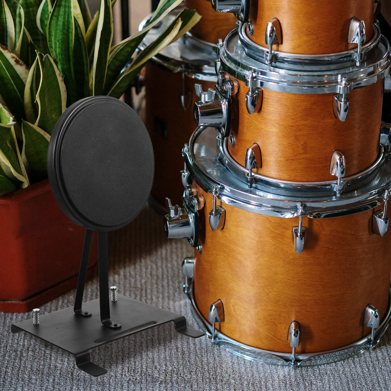 Practice Drum Pad for Kick Drum Double Bass Pedal Muting Silent Daily Training Lightweight Portable Foot Control Development Pad
Practice Drum Pad for Kick Drum Double Bass Pedal Muting Silent Daily Training Lightweight Portable Foot Control Development Pad