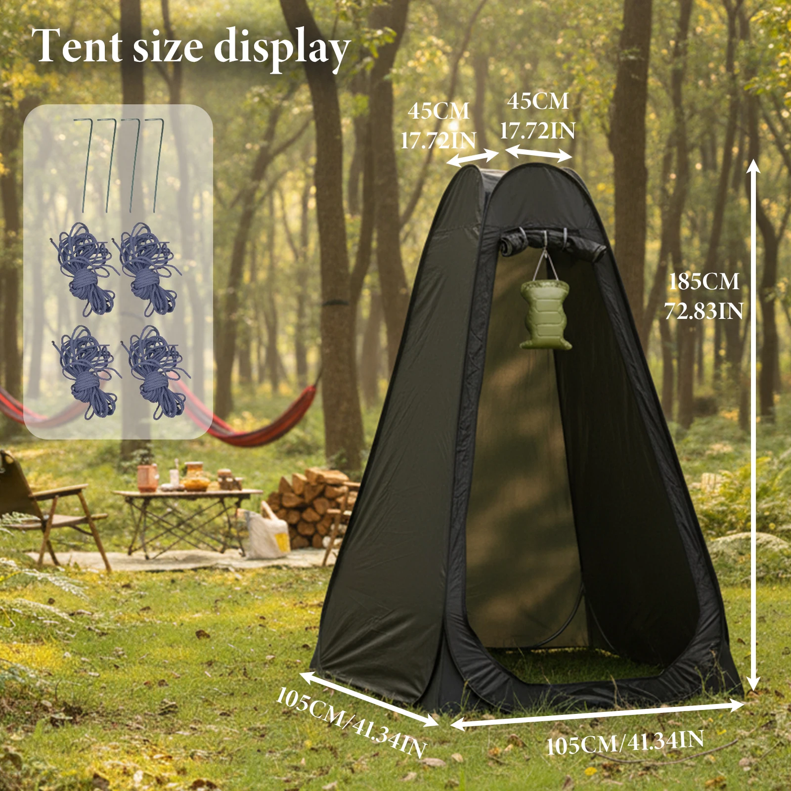 Large Spacious Camping Tarp Tent Outdoor Shelter with Awnings for Group Hiking Spring Festival Gatherings And Camping Protection
Large Spacious Camping Tarp Tent Outdoor Shelter with Awnings for Group Hiking Spring Festival Gatherings And Camping Protection