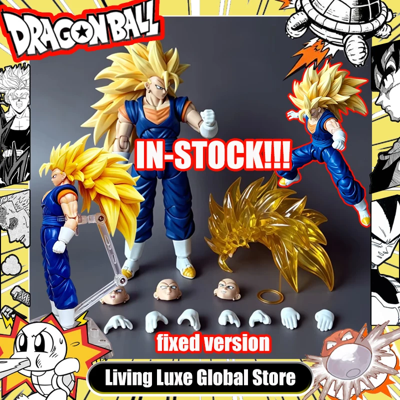In Stock HMG×Neo Dragon Ball Vegito Anime Action Figures DBZ Super Saiyan Goku Vegetto SHF Figurine Statue Model Toys Gift
In Stock HMG×Neo Dragon Ball Vegito Anime Action Figures DBZ Super Saiyan Goku Vegetto SHF Figurine Statue Model Toys Gift