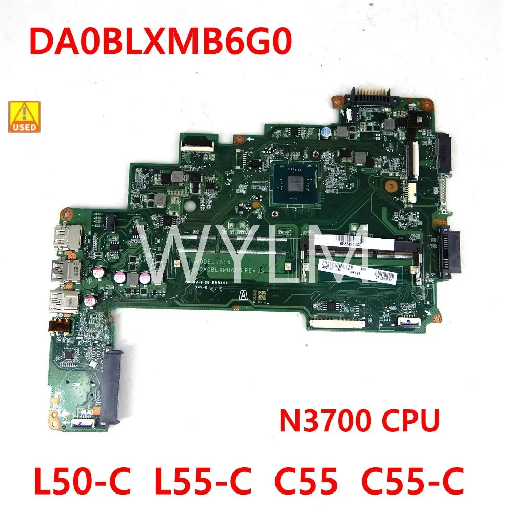 DA0BLXMB6G0 A000391540 Mainboard For TOSHIBA L50-C L55-C C55 C55-C N3700CPU Laptop motherboard 100% Used
DA0BLXMB6G0 A000391540 Mainboard For TOSHIBA L50-C L55-C C55 C55-C N3700CPU Laptop motherboard 100% Used