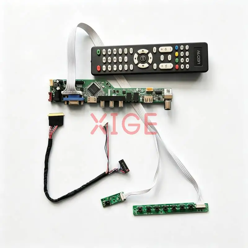 For LP116WH4 LP116WH6 LP116WH1 LP116WH2 Controller Board Kit 1366*768 Laptops Monitor Panel HDMI+VGA+AV+USB 40-Pin LVDS 1366x768
For LP116WH4 LP116WH6 LP116WH1 LP116WH2 Controller Board Kit 1366*768 Laptops Monitor Panel HDMI+VGA+AV+USB 40-Pin LVDS 1366x768