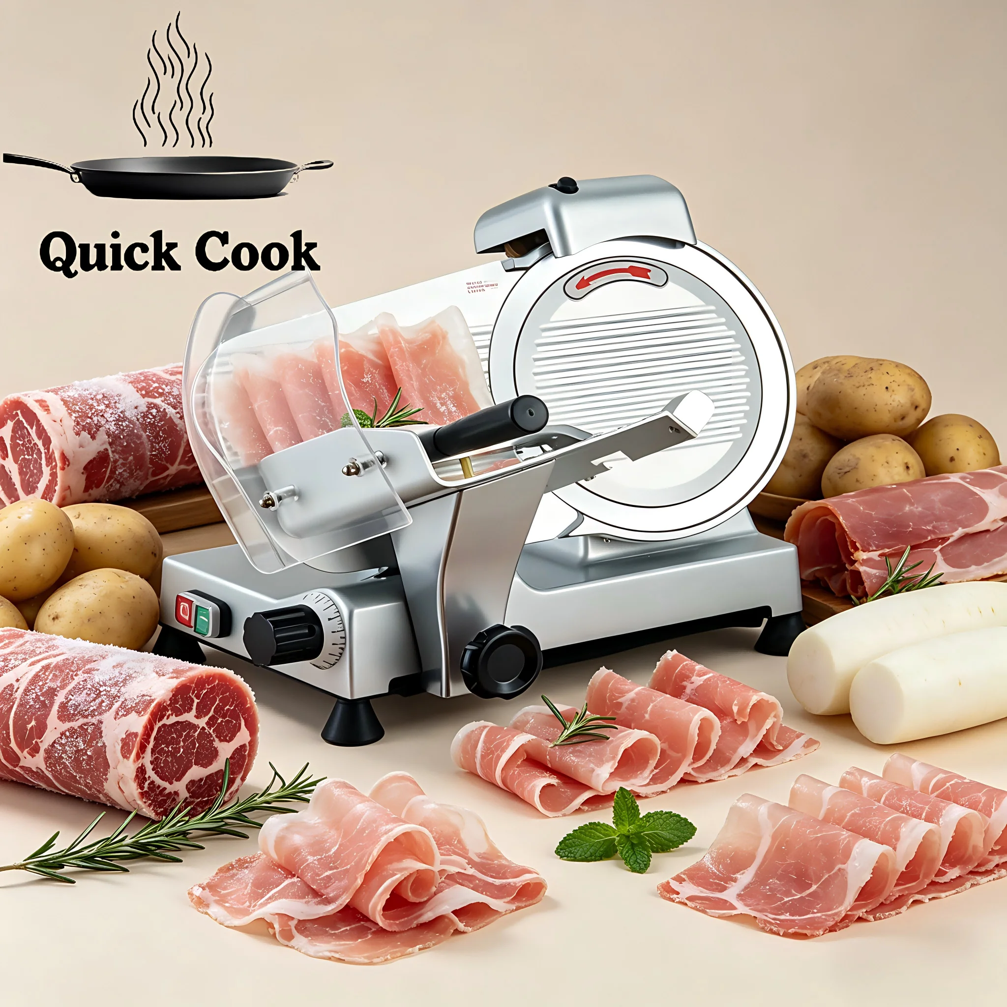 Heavy Duty Commercial Cooks Yam Taro Sweet Potato Meat Slicer
Heavy Duty Commercial Cooks Yam Taro Sweet Potato Meat Slicer