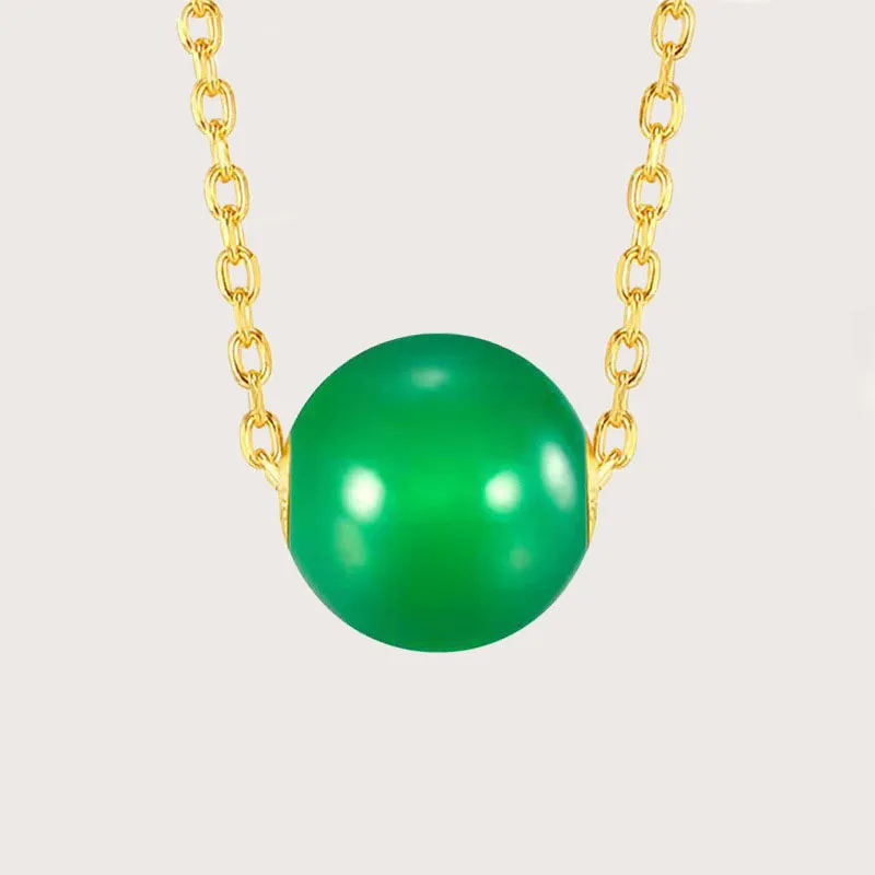 NYMPH New Fine Jewelry Real 18K Gold Pendant Necklace Jade Pure Au750 Chain Anniversary Gift For Women X547
NYMPH New Fine Jewelry Real 18K Gold Pendant Necklace Jade Pure Au750 Chain Anniversary Gift For Women X547