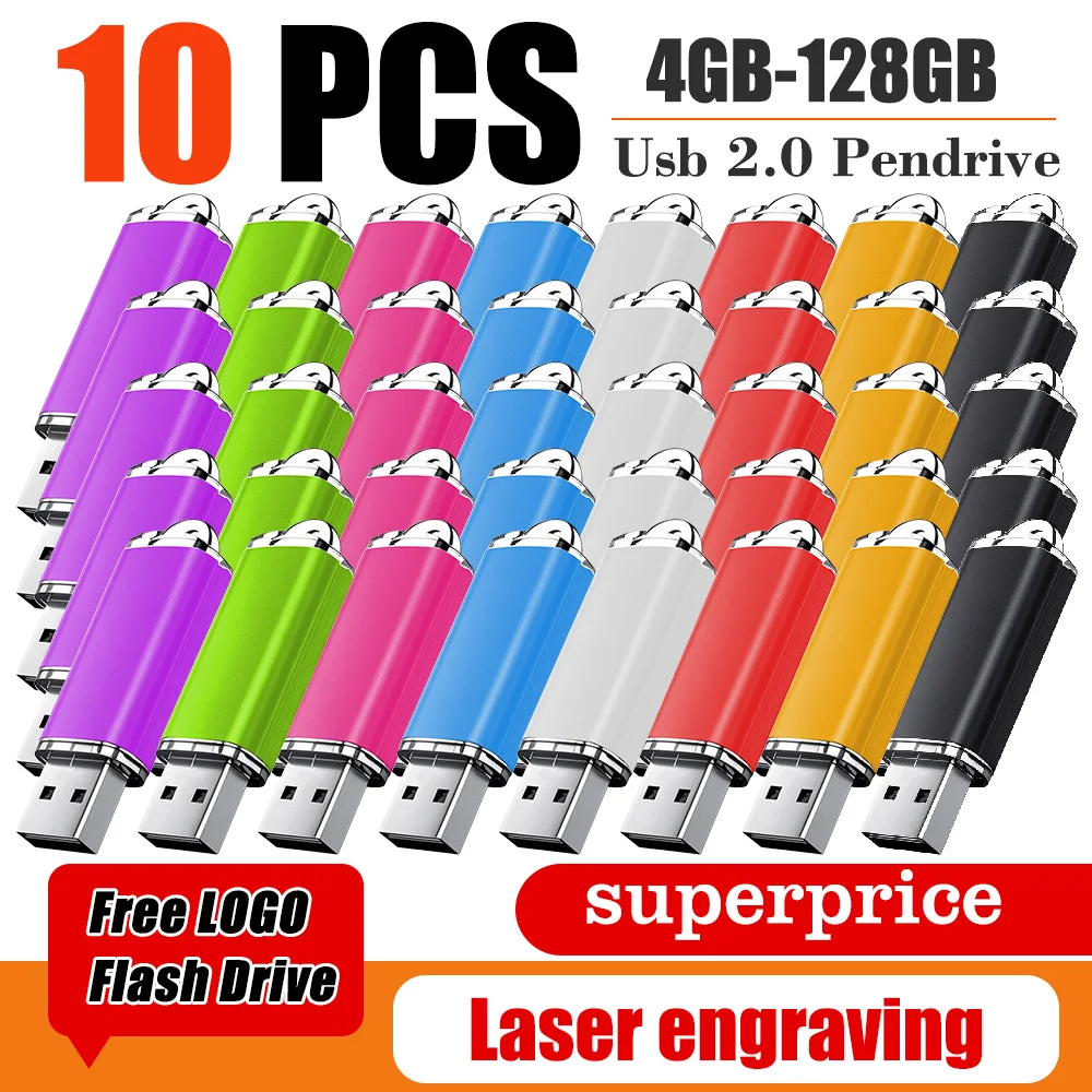 10PCS/lot CustomLOGOColour USB 2.0 USB Flash Drive 8GB 16GB 32GB 64GB USB Stick Pen Drive 1GB 2GB4GB Pendrive for Smart Phone/PC
10PCS/lot CustomLOGOColour USB 2.0 USB Flash Drive 8GB 16GB 32GB 64GB USB Stick Pen Drive 1GB 2GB4GB Pendrive for Smart Phone/PC