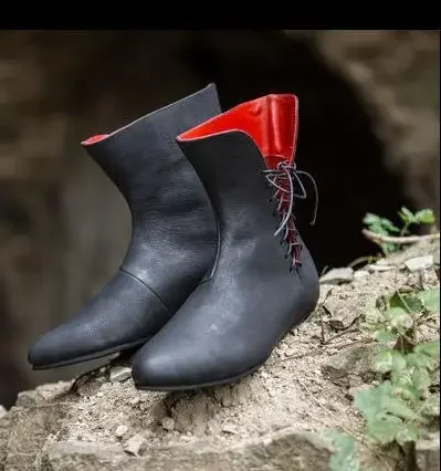 Pirate Boots Carnival Medieval Shoes Man's Retro Pu Leather Renaissance Knight Hunter Cosplay Lacing Costumes Props Halloween
Pirate Boots Carnival Medieval Shoes Man's Retro Pu Leather Renaissance Knight Hunter Cosplay Lacing Costumes Props Halloween