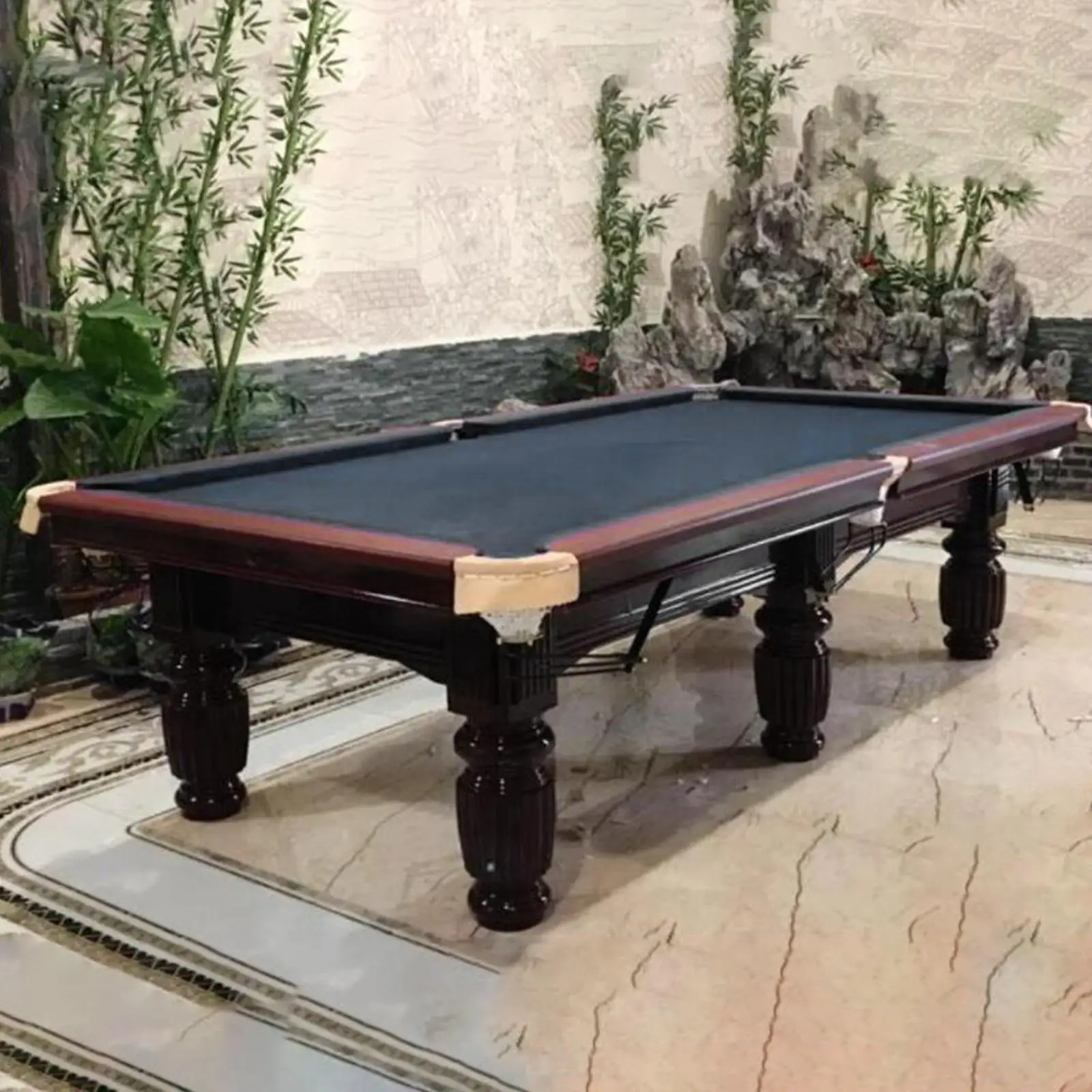 Billiards Pool Tablecloth Snooker Cloth and 6 Strips Replacement Wool Blend Heavy Duty Easy to Install, Sturdy Billiard Cloth
Billiards Pool Tablecloth Snooker Cloth and 6 Strips Replacement Wool Blend Heavy Duty Easy to Install, Sturdy Billiard Cloth