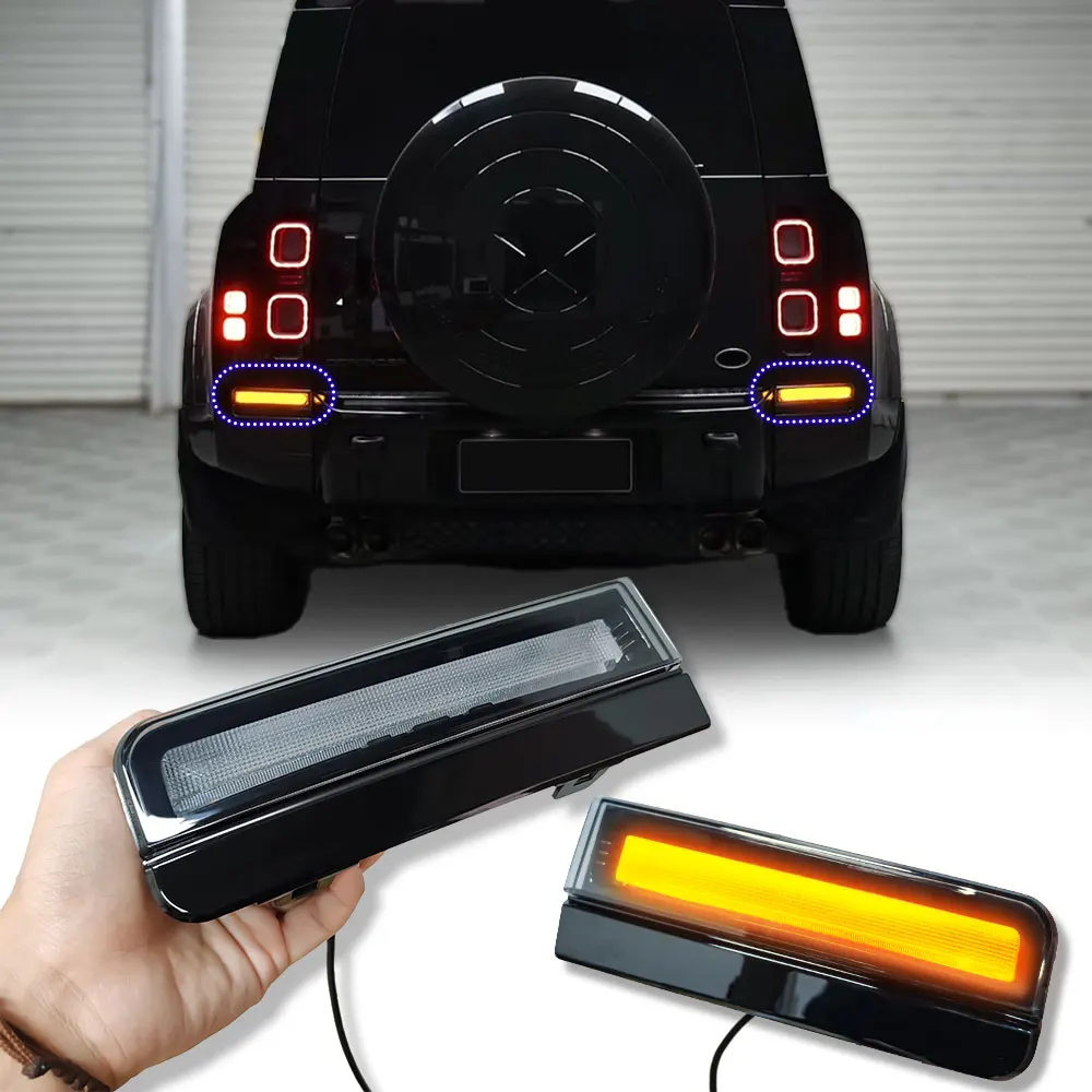 LED Sequential turn signal light brake Tail Light Assy for Land Rover Defender 90 110 130 2020-2026
LED Sequential turn signal light brake Tail Light Assy for Land Rover Defender 90 110 130 2020-2026