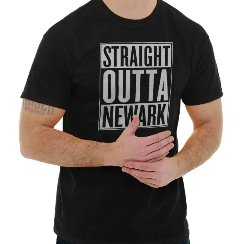 Сувенирная женская или мужская футболка с круглым вырезом Straight Outta Newark New Jersey
Сувенирная женская или мужская футболка с круглым вырезом Straight Outta Newark New Jersey