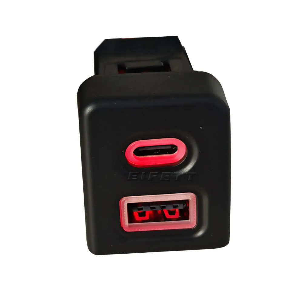 New Top QUality Fast Charging Car Dual USB PD+QC3.0 Adapter Button For Volkswagen MultivanT5 2003-2007
New Top QUality Fast Charging Car Dual USB PD+QC3.0 Adapter Button For Volkswagen MultivanT5 2003-2007