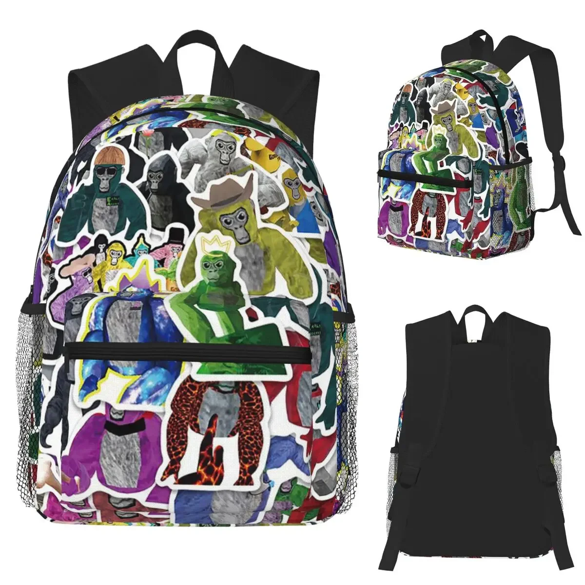Gorilla Tag Student Backpack School Bag Hiking Travel Daypack for Boys Girls Fashion Bookbag Shoulder Bags
Gorilla Tag Student Backpack School Bag Hiking Travel Daypack for Boys Girls Fashion Bookbag Shoulder Bags