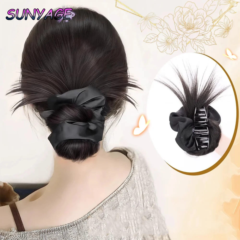 Low zip meatball head female synthetic wig with fluffiness and chicken feathers, increased hair circle at the back of the head
Low zip meatball head female synthetic wig with fluffiness and chicken feathers, increased hair circle at the back of the head