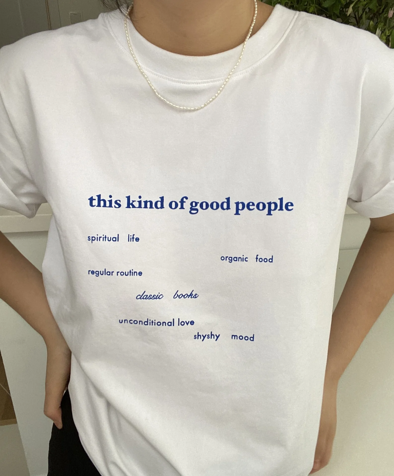 This Kind Of Good People Letter Printed Women Tshirt O-Neck Loose Funny Short Sleeve Tees Femme T-shirts
This Kind Of Good People Letter Printed Women Tshirt O-Neck Loose Funny Short Sleeve Tees Femme T-shirts