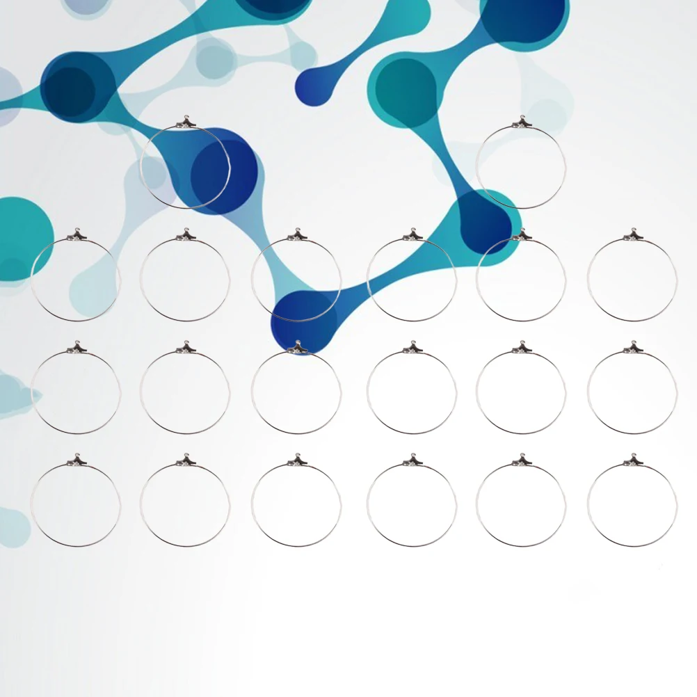 20pcs Diy Earring Hooks Copper Jewelry Making Accessories Silver 40Mm Durable Premium Ear Clips For Women Girls Handcraft
20pcs Diy Earring Hooks Copper Jewelry Making Accessories Silver 40Mm Durable Premium Ear Clips For Women Girls Handcraft