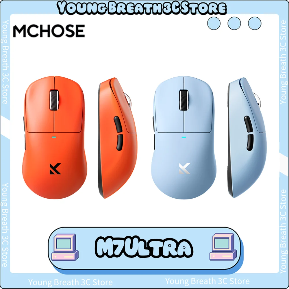 Mchose M7 Ultra Mouse 3 Mode Wireless Paw3950 8K Return Игровая мышь для киберспорта Легкие аксессуары с низкой задержкой Индивидуальный подарок
Mchose M7 Ultra Mouse 3 Mode Wireless Paw3950 8K Return Игровая мышь для киберспорта Легкие аксессуары с низкой задержкой Индивидуальный подарок