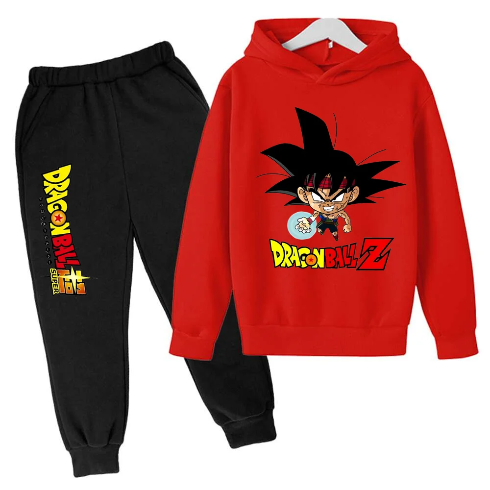 New Dragon Ball Hoodie Kids Spring Sportswear Boys and Girls Goku Sweatshirt Boys Clothes Girls Set Hoodie Pantsuit Children
New Dragon Ball Hoodie Kids Spring Sportswear Boys and Girls Goku Sweatshirt Boys Clothes Girls Set Hoodie Pantsuit Children
