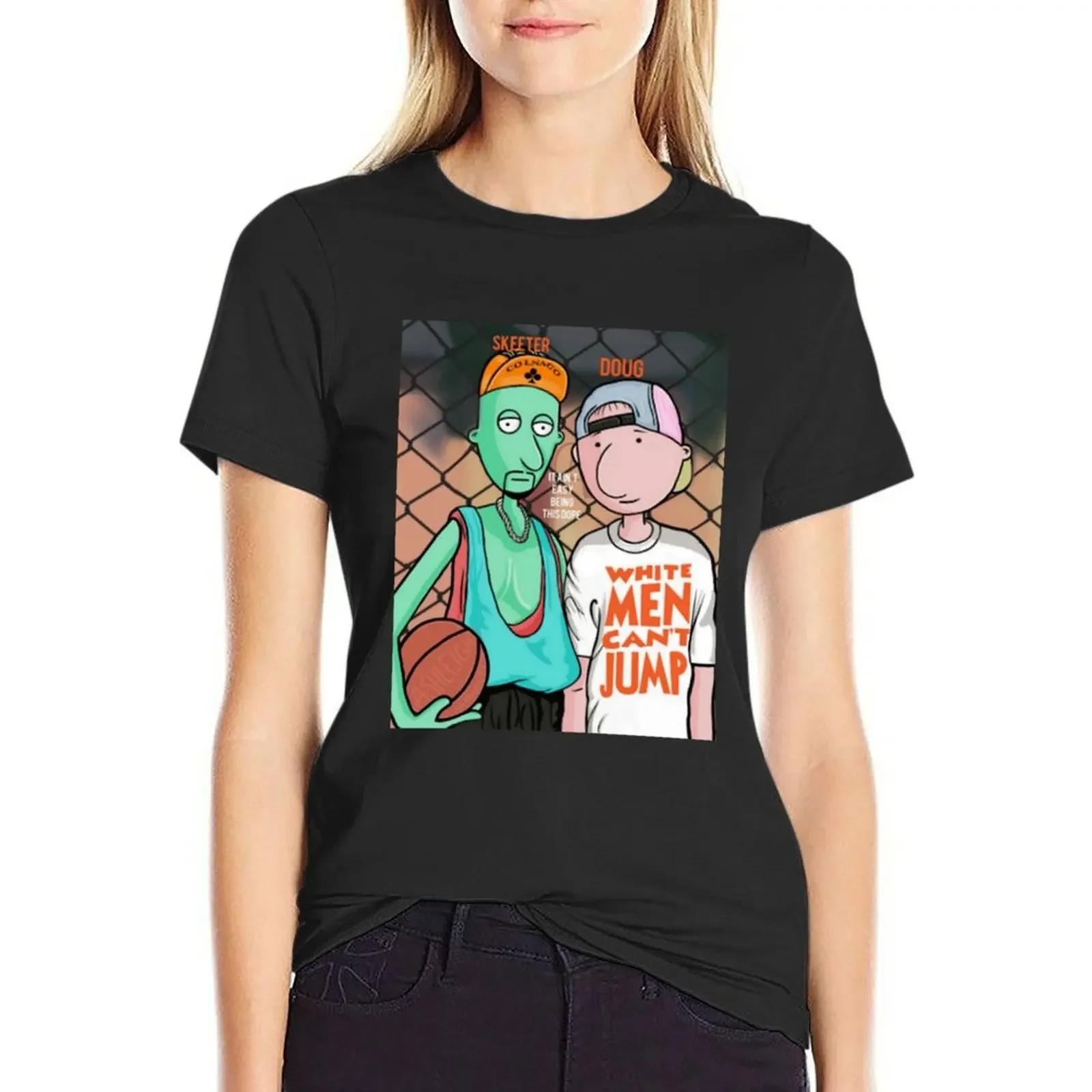 Doug, Doug can't jump T-Shirt summer clothes animal print shirt for girls vintage clothes cute tops workout t shirts for Women
Doug, Doug can't jump T-Shirt summer clothes animal print shirt for girls vintage clothes cute tops workout t shirts for Women